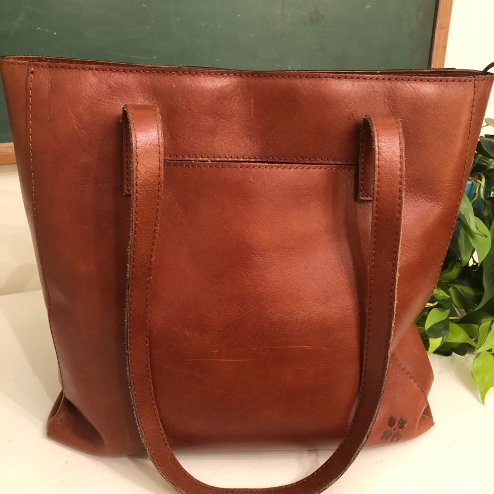 Patricia Nash Brown Leather Tote Bag